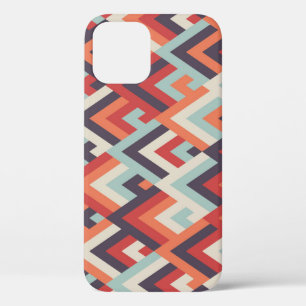 Case-Mate iPhone Case Rhombus géométrique : Motif coloré Vintage.