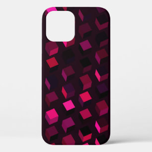 Case-Mate iPhone Case Rhombus rose foncé : Décor Abstrait rayonnant