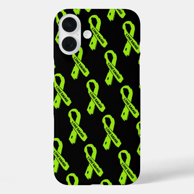 Coques Case-Mate iPhone Ribbon/Badass...Lyme (Verso)