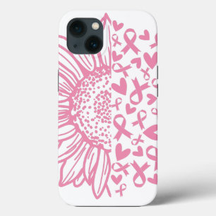Case-Mate iPhone Case Ribbon rose Conscience du cancer du sein Tournesol