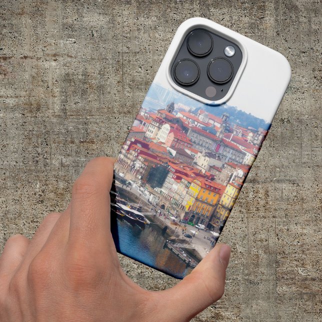 Coques Case-Mate iPhone Ribeira et Douro. Porto, Portugal. (Ribeira and Douro River. Porto, Portugal. iPhone Case)