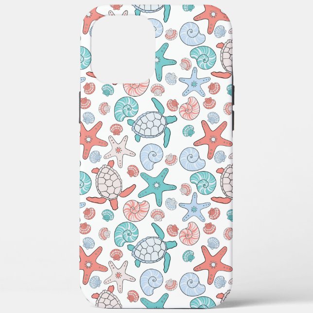 Coques Case-Mate iPhone Rideau de douche de plage (Verso)