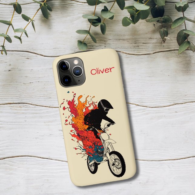 Coques Case-Mate iPhone Rider of Flames (Créateur téléchargé)