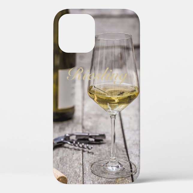 Coques Case-Mate iPhone Riesling blanc Amateur de vin cadeau Sommelier (Verso)