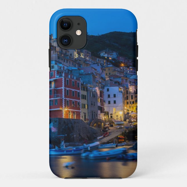 Coques Case-Mate iPhone Riomaggiore la nuit Cinque Terre Ligurie Italie (Dos)
