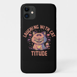 Case-Mate iPhone Case Rire avec une attitude de chat