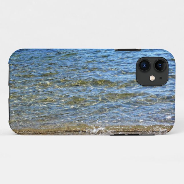 Coques Case-Mate iPhone Rive du lac Tenaya, Yosemite, CA (Dos (Horizontal))