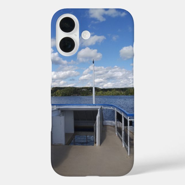 Coques Case-Mate iPhone Rivière Connecticut de Riverboat (Verso)