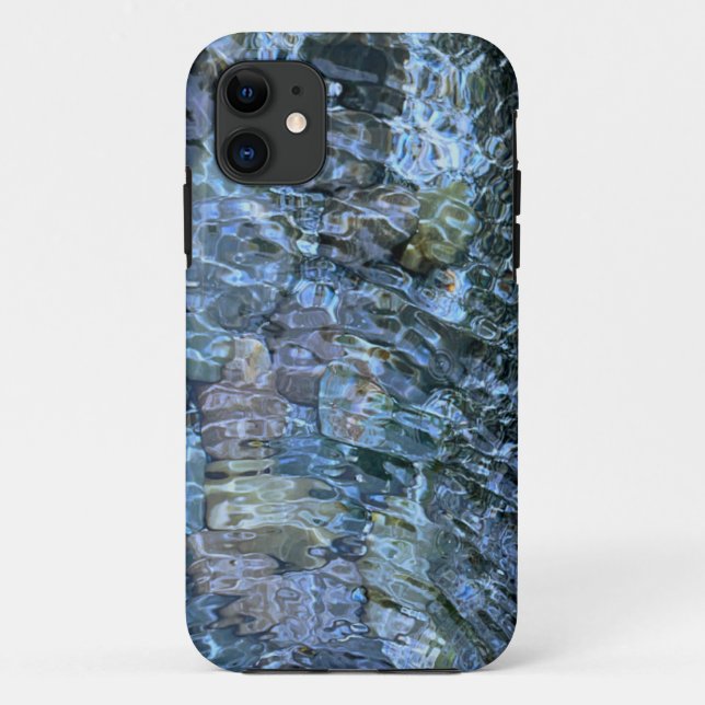 Coques Case-Mate iPhone Rivière motif d'eau roche ripplant cours d'eau (Dos)