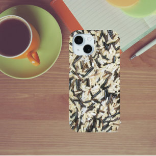 Coque Case-Mate iPhone Riz sauvage, Brown et blanc