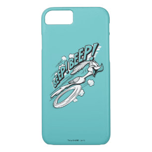 Coque iPhone 8/7 ROAD RUNNER™ BEEP BEEP!™ Halftone
