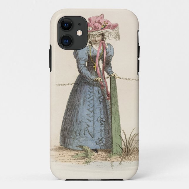 Coques Case-Mate iPhone Robe de promenade, plat de mode d'Ackermann au (Dos)