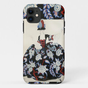 ETUI iPhone Case-Mate ROBE FLORALE ÉLÉGANTE À DAMES AVEC FLEURS BLANCHES