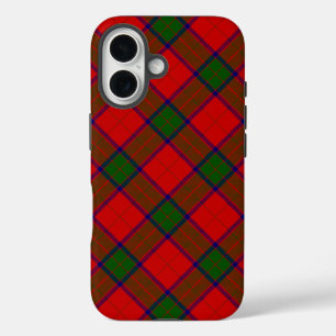 Coque Pour iPhone 16 Robertson tartson rouge vert plaid