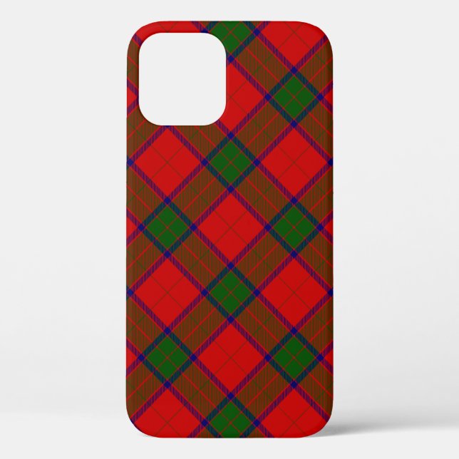 Coques Case-Mate iPhone Robertson tartson rouge vert plaid (Verso)