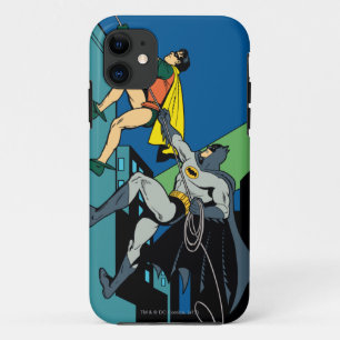 Coques Pour iPhone Robin Et Batman Grimpent