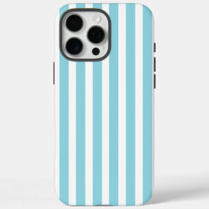 Coque iPhone 16 Pro Max Robin Oeuf Bleu et blanc rayé