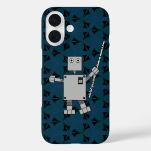 Coque Pour iPhone 16 Robot à fluide