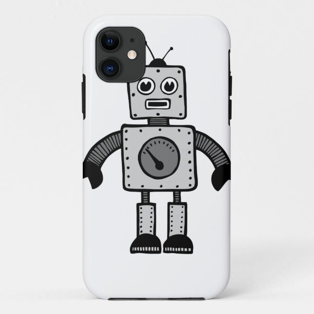 Coques Case-Mate iPhone Robot d'enfant (Dos)