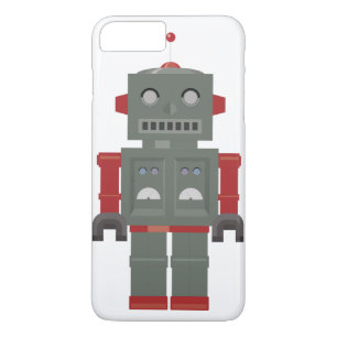Coque iPhone 7 Plus Robot vintage