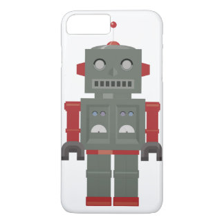 Coque iPhone 7 Plus Robot vintage