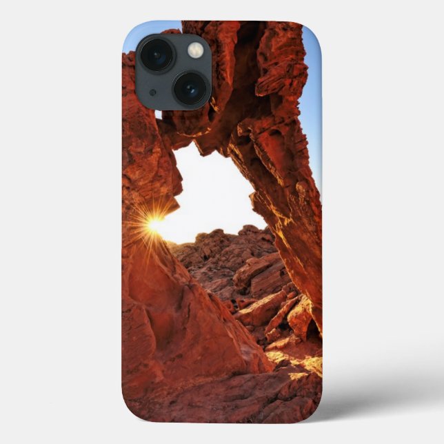 Coques Case-Mate iPhone Roche d'éléphant dans la vallée du feu (Verso)