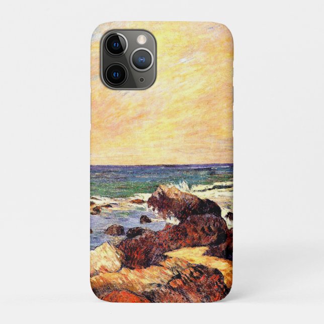 Coques Case-Mate iPhone Rochers et Mer de Paul Gauguin, (Dos)