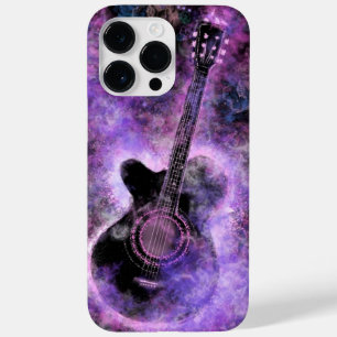 Coque Case-Mate iPhone Rock Guitar Purple I Love Music