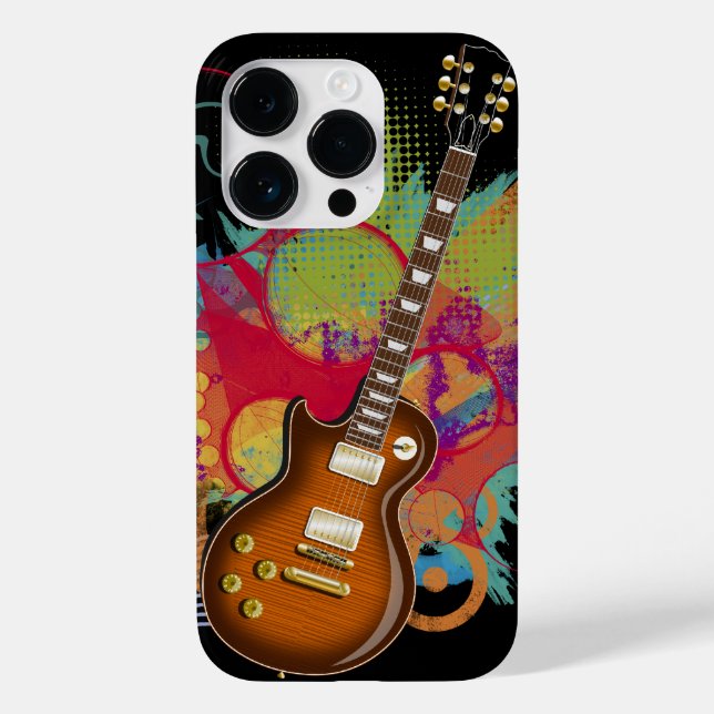 Coques Case-Mate iPhone Rock Guitare Grunge (Verso)