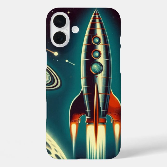 Coques Case-Mate iPhone Rocket Space (Verso)