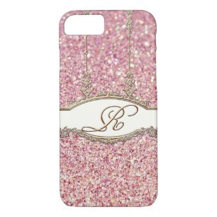 Etui iPhone Case-Mate Rococo baroque or Monogramme R Bokeh Parties scint