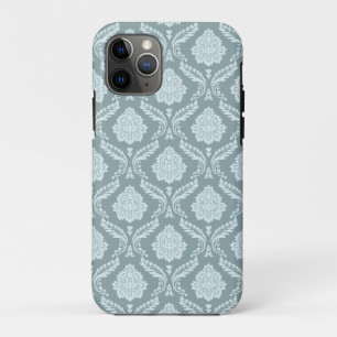 Case-Mate iPhone Case Rococo Damassé Rpt Motif Œuf de Canard Bleu+Turquo