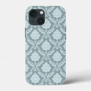 Case-Mate iPhone Case Rococo Damassé Rpt Motif Œuf de Canard Bleu+Turquo