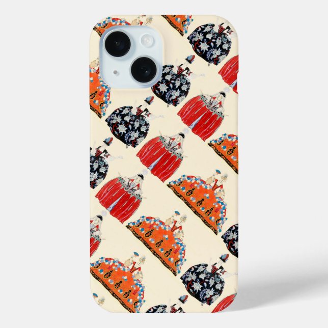 COQUES Case-Mate iPhone ROCOCO LADY ART DÉCO BEAUTÉ MODE COSTUME DESIGN (Verso)