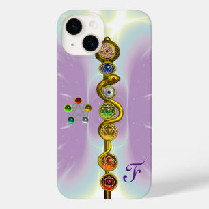 COQUES POUR iPhone RODE D'ASCLEPIUS 7 CHAKRAS, YOGA, ÉNERGIE SPIRITUE