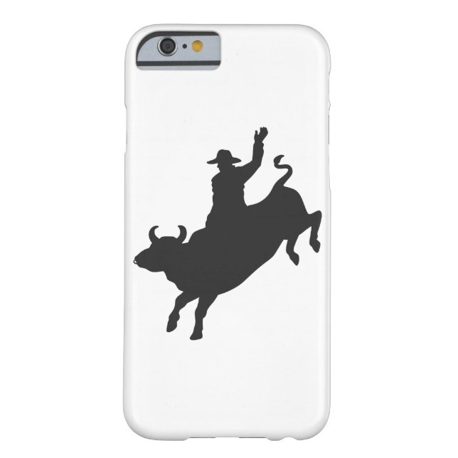 Coques Case-Mate iPhone Rodeo Bull Ride silhouette (Dos)