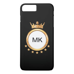 Coque iPhone 7 Plus Roi Du Bling Monogramme