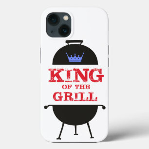 Case-Mate iPhone Case Roi Du Grill, Rouge Couronne Bleue