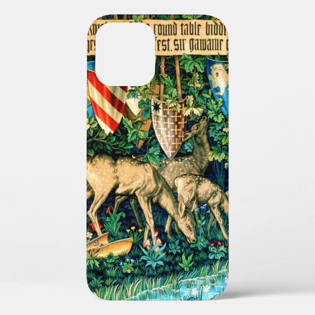 Coques Case-Mate iPhone Roi médiéval Arthur William Morris (Verso)