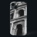 Coques Pour iPhone Roman Colosseum with Architectural Drawings<br><div class="desc">A picture of the Roman Colosseum complete with architectural drawings of the archways. One of the new seven wonders of the world,  the style of the building still influences modern design. A great gift for someone who loves architecture or studying ancient Rome.</div>