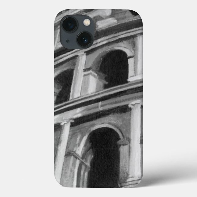 Coques Case-Mate iPhone Roman Colosseum with Architectural Drawings (Verso)