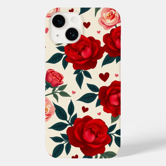 Coques Case-Mate iPhone Romantic Roses (Verso)