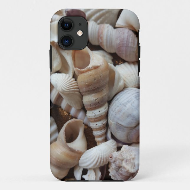 Coques Case-Mate iPhone Romantique Tropical Exotic Sea Shells Plage Amour (Dos)