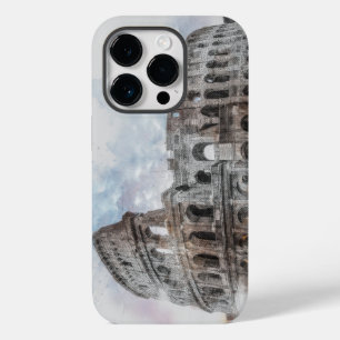 Coque Case-Mate iPhone Rome Italie Colisée Voyage Art Vintage