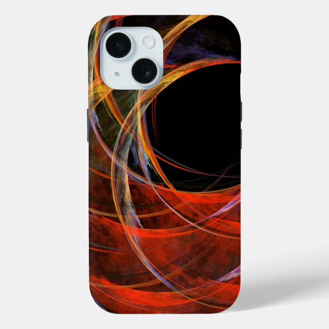 Coques Case-Mate iPhone Rompre le cercle de l'art Abstrait (Verso)