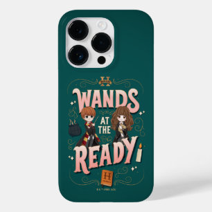 Coque Case-Mate iPhone Ron & Hermione Wands au Ready