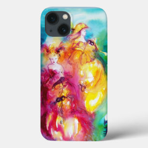 Etui iPhone 13 RONDO EN LAGON / Bal mascarade vénitienne