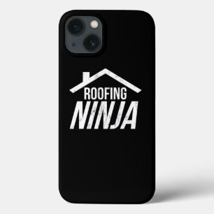 Case-Mate iPhone Case Roofer Design Funny Ninja Roofing Work Profession 