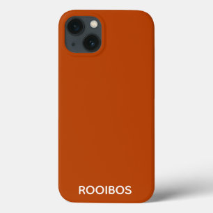 Case-Mate iPhone Case Rooibos rouge brun nom de couleur Coque-Mate iPhon