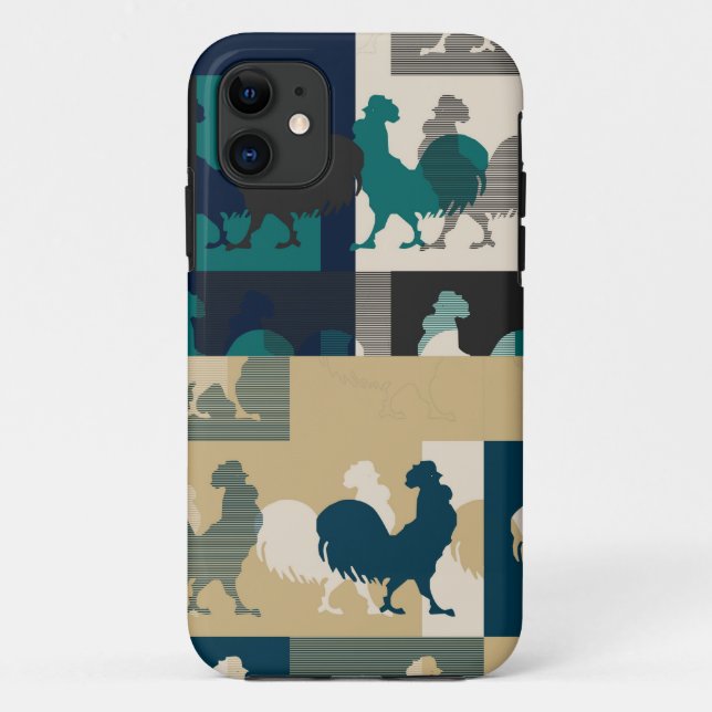 Coques Case-Mate iPhone Rooster sans joint Vintage (Dos)